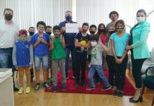 Bandiera recebe alunos da escola Prof. Aurora Tortelli