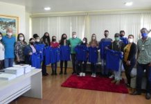 Jovens aprendizes são recebidos por Bandiera