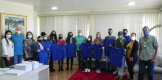 Jovens aprendizes são recebidos por Bandiera