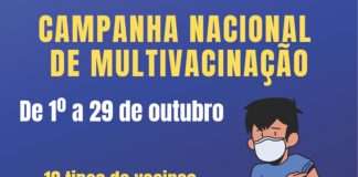 Departamento de Saúde promoverá Dia D da Campanha Nacional de Multivacinação