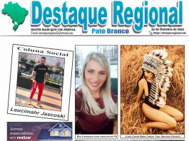 CAPA JORNAL DESTAQUE REGIONAL PATO BRANCO