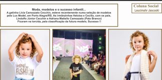 Moda, modelos e o sucesso infantil…