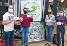 Primeira ação Pastoral da Ecologia