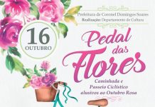 Cel. Domingos Soares realizará 1º Pedal das Flores