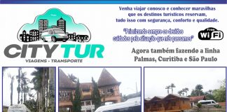 CITY TUR com Palmenses em Pomerode SC