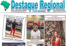 CAPA JORNAL DESTAQUE REGIONAL PATO BRANCO