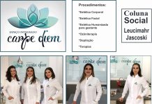 A simpática e bela equipe do espaço estético Carpe Diem