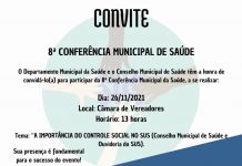 Importância do controle social no SUS será o tema da 8ª Conferência Municipal de Saúde de Cel. Domingos Soares