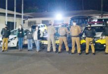 Operação AIFU une Ministério Público, Polícia Militar, Corpo de Bombeiros, Vigilância Sanitária e imprensa