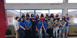 Primeira experiência docente dos alunos do 1° ano do Curso de Formação de Docentes