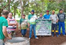 Mais uma ação do Projeto Proteja uma Nascente