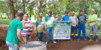 Mais uma ação do Projeto Proteja uma Nascente