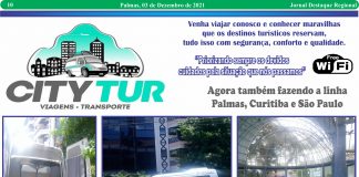 City Tur com palmenses em Piratuba – SC