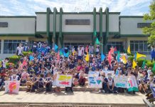 Alunos e professores da Escola Prof. Aurora Tortelli fazem caminhada contra o trabalho infantil em CDS