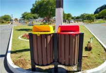 Praça de Cel. Domingos Soares está sendo revitalizada