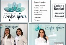 A simpática e bela equipe do espaço estético Carpe Diem Pato Branco