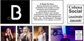 A festa foi boa…