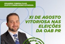 Segundo Dr Tobera sobre as Eleições da OAB: XI de agosto teve vitória acachapante em Palmas em relação a eleição estadual