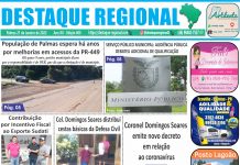 CAPA JORNAL DESTAQUE REGIONAL 21/01