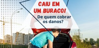 O que fazer após danificar o carro?