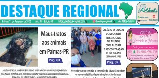 CAPA JORNAL DESTAQUE REGIONAL 11/02