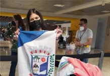 Aluna domingosoarense de escola pública embarca para o Canadá