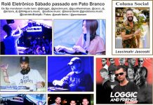 Rolê Eletrônico Sábado passado em Pato Branco