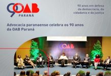 A OAB Paraná completou 90 anos nesta terça-feira, 15 de Fevereiro
