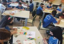 Alunos do 7° ano do Dom Carlos