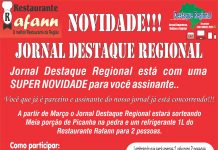 NOVIDADE JORNAL DESTAQUE REGIONAL!!!
