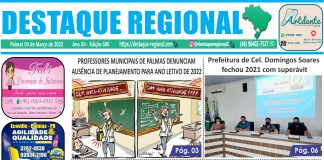 CAPA JORNAL DESTAQUE REGIONAL 04/03