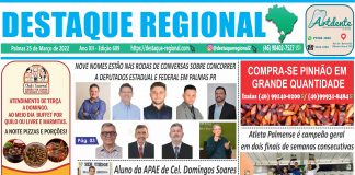 CAPA JORNAL DESTAQUE REGIONAL 25/03