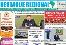 CAPA JORNAL DESTAQUE REGIONAL 01/04