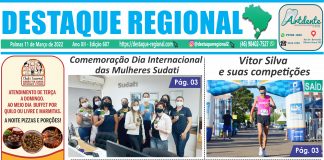 CAPA JORNAL DESTAQUE REGIONAL 11/03