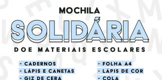MOCHILA SOLIDÁRIA DOE MATERIAIS ESCOLARES PATO BRANCO