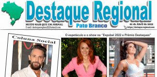 CAPA JORNAL DESTAQUE REGIONAL PATO BRANCO