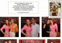 Suely Furtado de volta em sua amada “White Duck”… comemorando mais uma conquista com amigos e familiares