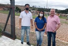 Vereador e prefeito fazem visita à Comunidade do Chopim