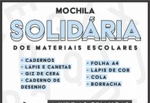 MOCHILA SOLIDÁRIA PATO BRANCO