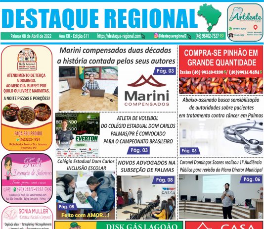 CAPA JORNAL DESTAQUE REGIONAL 08/04