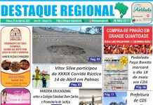 CAPA JORNAL DESTAQUE REGIONAL 29/04