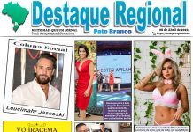 CAPA JORNAL DESTAQUE REGIONAL PATO BRANCO