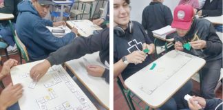 INGLÊS – Professora Janaina. O inglês é considerado uma língua universal. Dessa forma, conhecer o idioma traz vantagens pessoais e também profissionais. Na turma da EJA 4ºA, a utilização de jogos transforma o ato de estudar, em uma brincadeira. Faz com que por meio lúdico os alunos relaxem, tirem a pressão de um dia de trabalho e fixem o conteúdo mais facilmente. Assim são as aulas com professora Janaina!