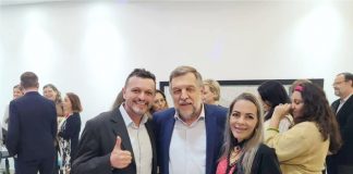Sudoeste representado por Palmas na inauguração da nova sede do Podemos Paraná, em Curitiba