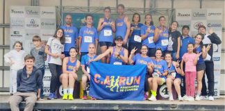 Atletas palmenses em movimento