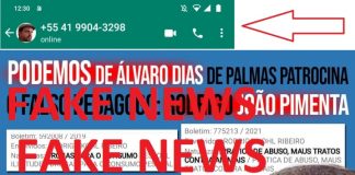 VÍTIMA DE FAKE NEWS, PRÉ CANDIDATO A DEPUTADO PEDAGOGO RODRIGO JOÃO PIMENTA LEVA CASO PARA A POLÍCIA