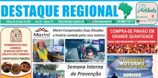 CAPA JORNAL DESTAQUE REGIONAL 06/05