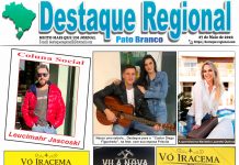 CAPA JORNAL DESTAQUE REGIONAL PATO BRANCO