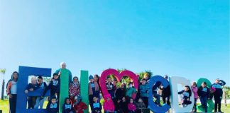 Letreiro está atraindo moradores e visitantes em CDS