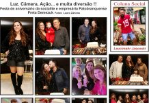 Luz. Câmera, Ação… e muita diversão !!